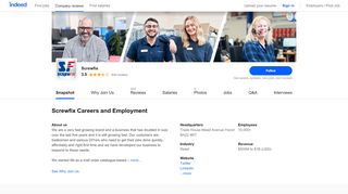 
                            5. Screwfix Careers and Employment | Indeed.com - Screwfix Careers Portal