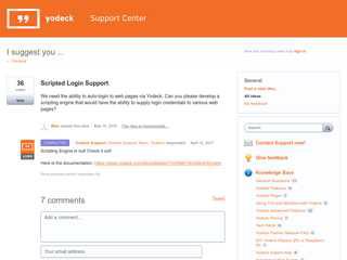 Scripted Login Support – Yodeck Support Center
