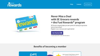 
                            8. SE Grocers Rewards - My Southeastern Grocers Portal