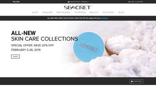 
SEACRET Direct - Experience the beautifying and therapeutic ...  
