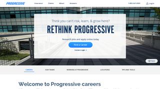 
Search For Jobs And Apply Online | Progressive Careers  
