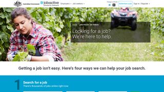 
                            6. Search for jobs - find jobs near you - career advice - jobactive - Jobsearch Gov Au Portal