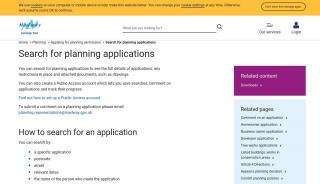 Search for planning applications - Medway Council - Chatham Kent Portal