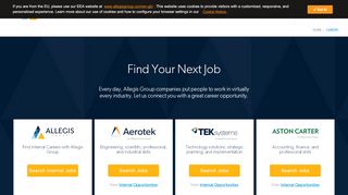 
Search Jobs | Allegis Group  
