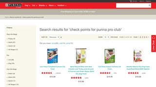 
                            8. Search results for: 'check points for purina pro club' | Purina ... - Purina Pro Plan Club Portal