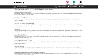 
Search results for wallet not working - Kohl's  
