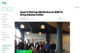 
                            6. Search Startup Gjirafa Scores $2M To Bring Albania Online ... - Albaniaonline Sign In