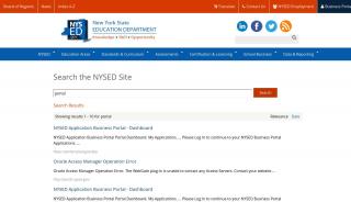 
                            9. Search the NYSED Site | New York State Education Department - Nysed Business Portal