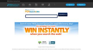 
                            2. Search & Win - PCH.com - Pchfrontpage Portal