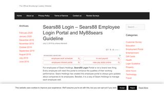 
Sears88 Login – Sears88 Employee Login Portal and ...
