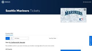 
                            8. Seattle Mariners Tickets | Single Game Tickets & Schedule ... - My Astros Tickets Portal Page