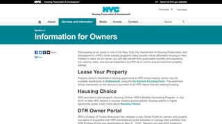 
                            8. Section 8 Owners - HPD - NYC.gov - Nycha Section 8 Landlord Portal