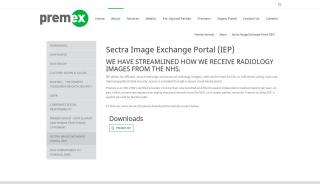 
                            5. Sectra Image Exchange Portal (IEP) | Premex Services - Image Exchange Portal