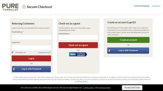 
                            2. Secure Checkout - Pure Formulas - Pureformulas Portal