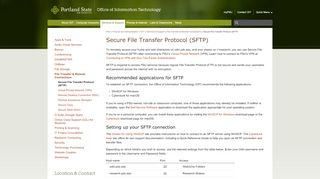 
                            6. Secure File ... - Portland State Office of Information Technology - Myfiles Pdx Edu Portal