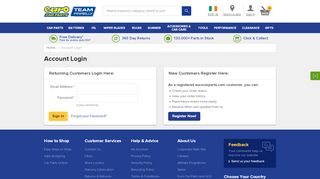 
                            3. Secure Login | Euro Car Parts IE - Euro Car Parts Trade Portal