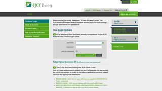 Secure Login | R.J.O'Brien & Associates LLC - Rjo Portal