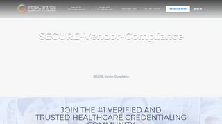 
                            4. SECURE-Vendor-Compliance | IntelliCentrics
