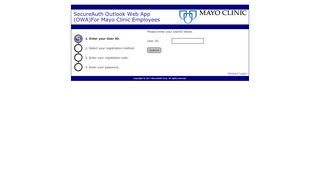 
                            2. SecureAuth Outlook Web App (OWA)For Mayo Clinic ... - Mayo Clinic Portal For Employees