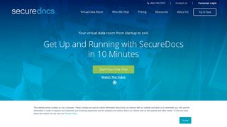 SecureDocs: Virtual Data Rooms - Secure Docs Login