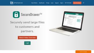 
                            3. SecureDrawer - Secure File Sharing Web Portal | eFileCabinet - Secure Drawer Guest Portal