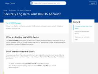 
                            7. Securely Log in to Your 1&1 IONOS Account - IONOS Help