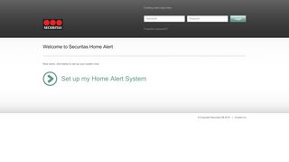 
                            1. Securitas Home Alert - Securitas Hemlarm Portal