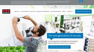 
Securitas: Leading the security industry through innovation  
