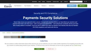 
Security and PCI Compliance | Elavon  
