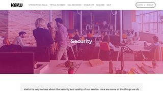 
                            8. Security | KeKu - Keku Portal Page