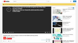
                            3. SediVue Dx®: How to Assign a Course on the IDEXX ... - Idexx Learning Center Portal