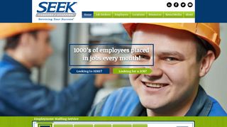 
                            2. SEEK Careers/Staffing: Staffing Service | Wisconsin - Seek Employee Portal
