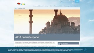 
                            1. Seereisenportal: Kreuzfahrten 2019/2020 online buchen - AIDA - Aida Portal