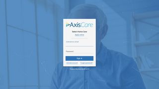 
                            1. Select Home Care Login - AxisCare - Axiscare Login