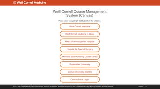 
                            6. Select Login Provider for Weill Cornell Course Management ... - Med Cornell Edu Portal