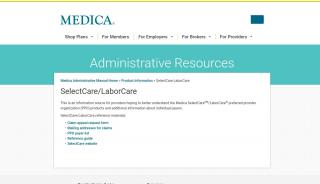
                            1. SelectCare LaborCare Information for Providers - Medica - Select Care Provider Portal