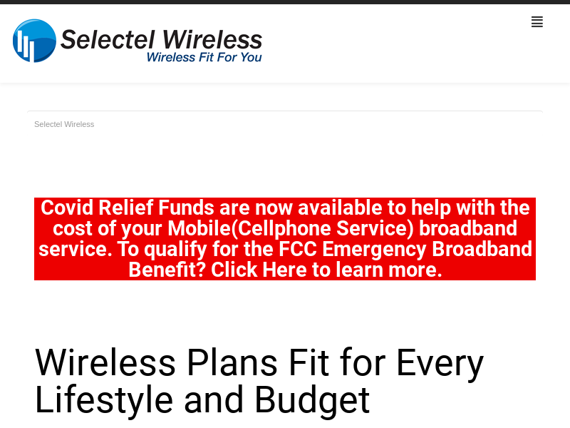 Selectel Wireless - No Contract Cell Phones with Best ...