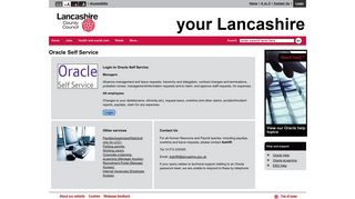 
                            3. Self-service portal - Lancashire County Council - Lancashire Portal