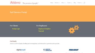 
Self Service Portal & Resources | Atterro
