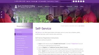 
                            8. Self-Service - Southwestern College - Southwestern College Kansas Blackboard Portal