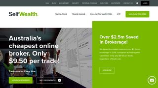 
                            3. SelfWealth: Australia's Cheapest Online Broker - Self Wealth Trading Portal