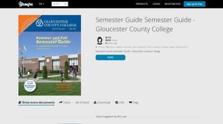 
                            6. Semester Guide Semester Guide - Gloucester County College - Gccnj Edu Portal