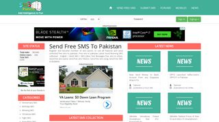 
                            4. Send Free SMS to Pakistan, SMS Collection | smspunch - Free Sms Markaz Urdupoint Sms Portal