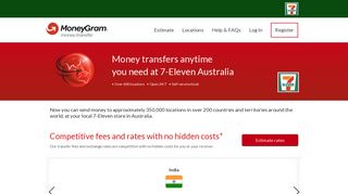 Send Money Overseas | Money Transfer | MoneyGram at 7 ... - 7 Eleven Moneygram Portal