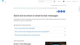 
                            6. Send Text-To-Email or Email-To-Text Messages - AT&T - Mms Att Net Portal