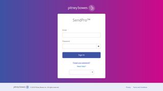
                            2. SendPro - Pitney Bowes - Pitney Bowes Smart Postage Portal