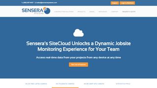 
                            12. Sensera's SiteCloud Service | Sensera Systems - Case Sitewatch Portal