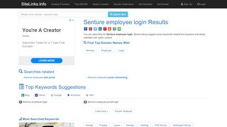 
                            7. Senture employee login Results For Websites Listing - SiteLinks.Info - Senture Employee Portal Login