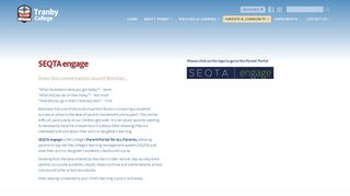 
                            6. SEQTA engage - Tranby College - Coneqt Parent Portal
