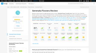 Serenata Flowers Review | Serenataflowers.com Ratings ... - Serenata Flowers Portal Page